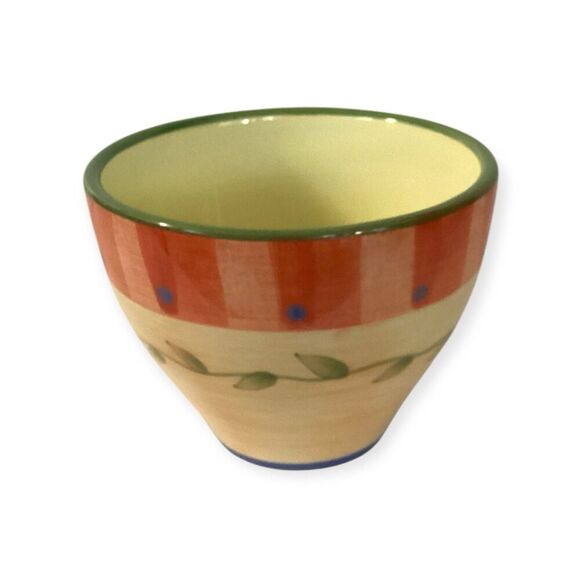 Pfaltzgraff Napoli Hand Painted Large Mugs/Soup Bowls Coffee Tea Cups Set Of 2 - Picture 7 of 8